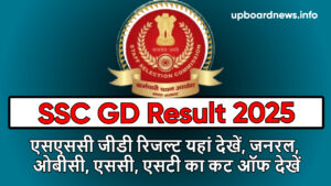 SSC GD Result 2025