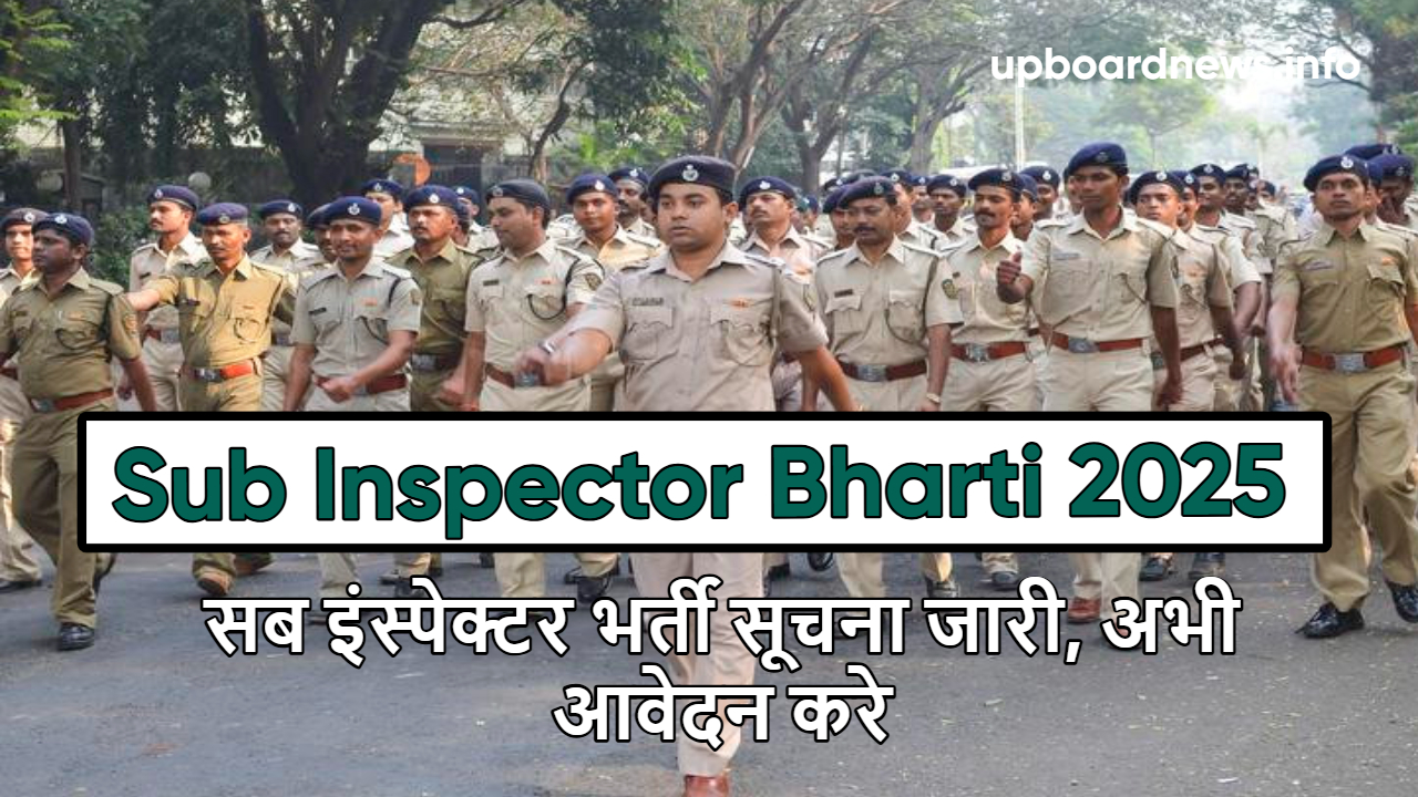Sub Inspector Bharti 2025